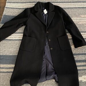 J. Crew factory women’s wool blend patch Coat